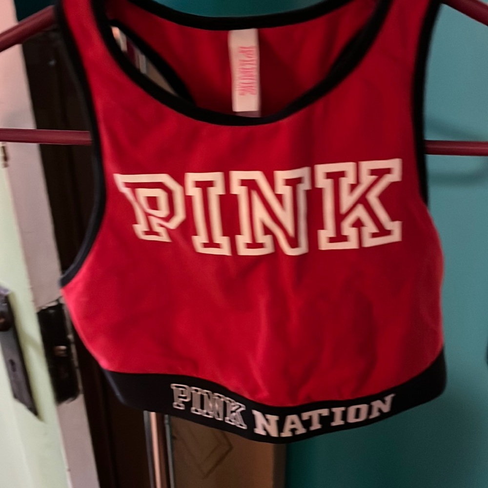 BRAND NEW PINK SPORTS BRA